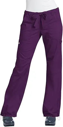 KOI Women's Lindsey Cargo Style Scrub Pants for Comfort & Durability