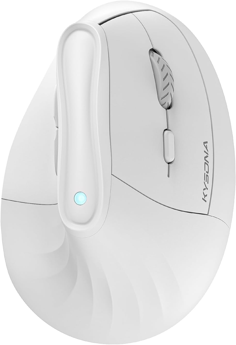 KYSONA Ergo Wireless Mouse: 5 Buttons, Multi-Device, Ergonomic