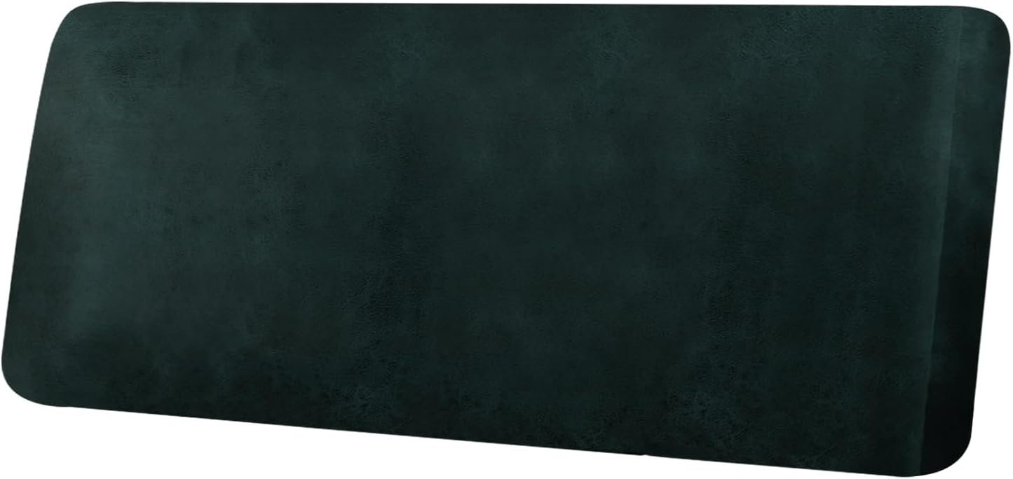 Leather Look Couch Cushion Covers for Sofa Seat Protection