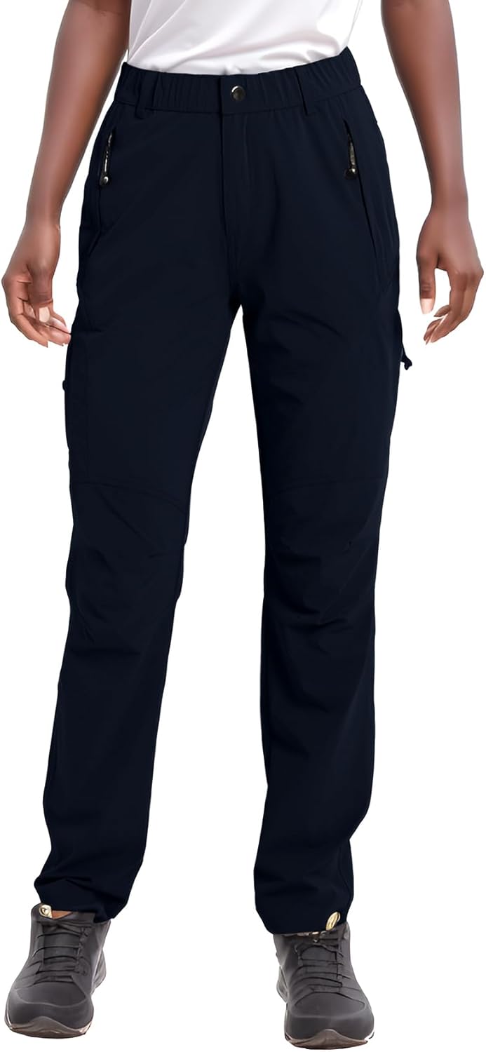 SYKROO Women's Waterproof Hiking Pants - Quick Dry, Cargo Style