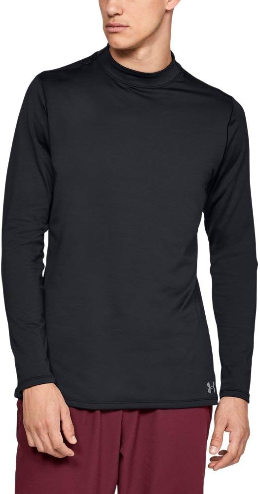 Under Armour Mens ColdGear Armour Fitted Mock for Ultimate Comfort