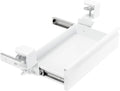Under Desk Clamp-On Sliding Pull-Out Drawer - Compact Under-Desk