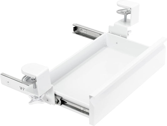 Space-Saving Clamp-On Drawer for Desk Organization