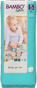 Bambo Nature Hypoallergenic Baby Diapers Size 5 - Super Absorbent Fit