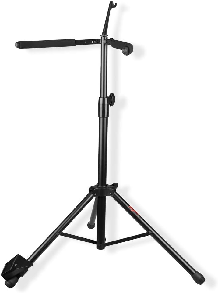 Adjustable Cello Stand with Bow Hook for All Sizes and Travel