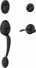 Schlage Plymouth F60PLY716ACC(RH) Handleset - Durable Entry Hardware