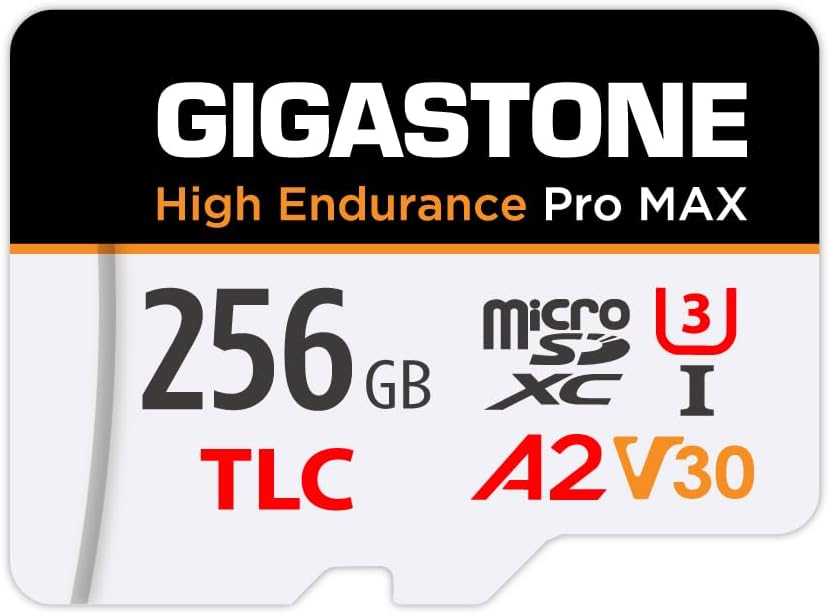 Data-Secure 256GB Micro SD - High Speed for Dash Cams