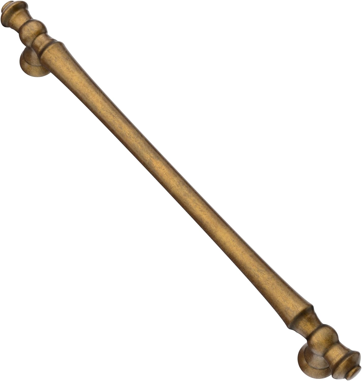 Antique Brass Cabinet Pulls - 10 Pack Modern Kitchen Handles