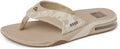 REEF Men's Fanning Bottle Opener Flip Flops - Comfortable All-Day EVA