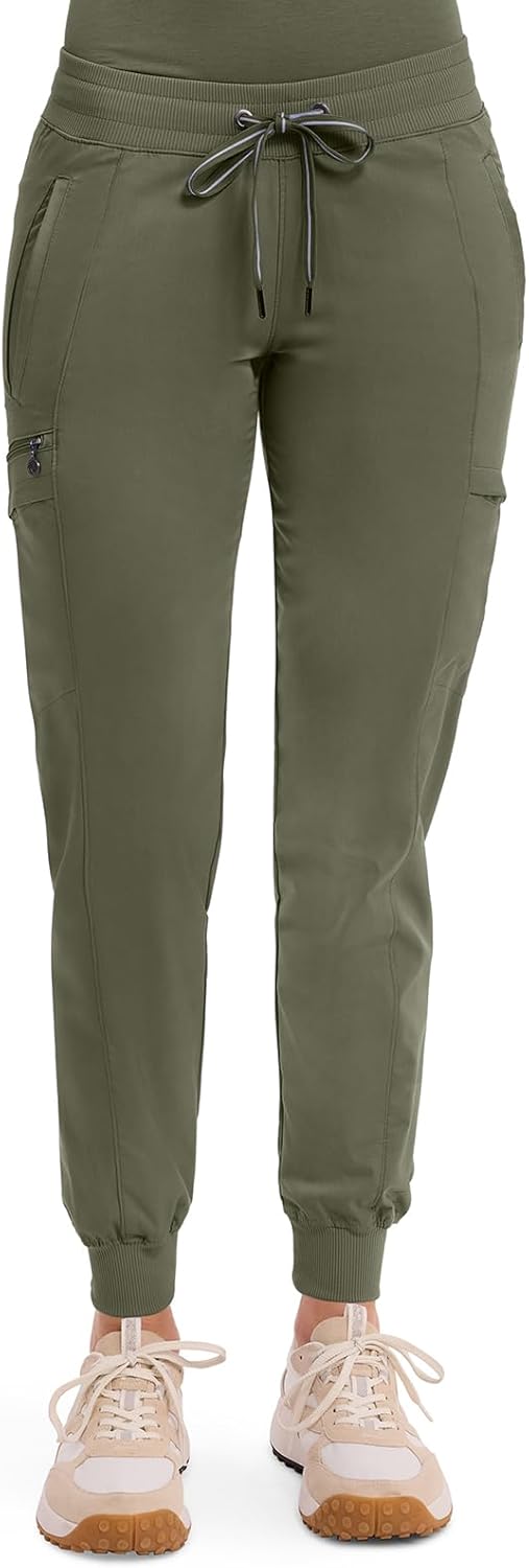 Healing Hands Women's Jogger Scrub Pant with 7 Pockets