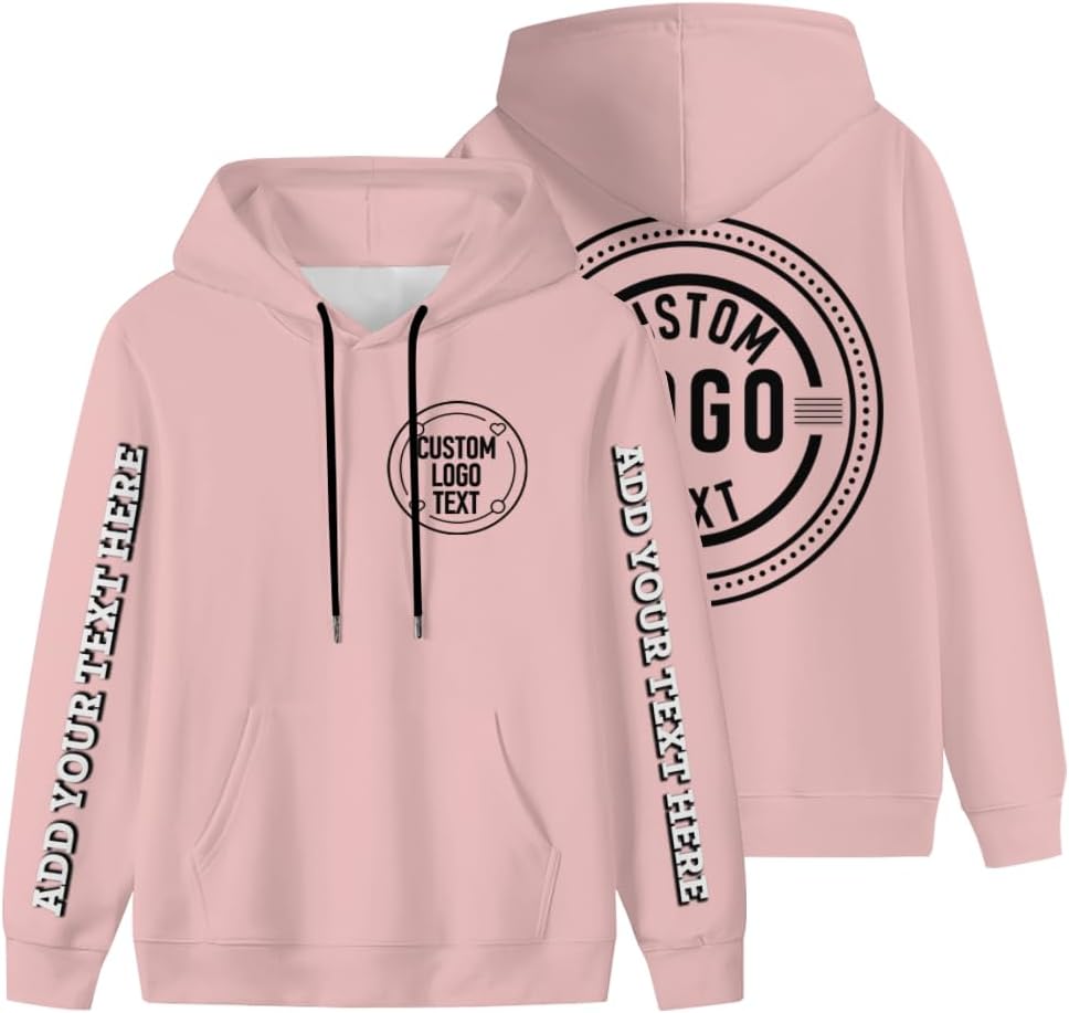 Personalized Bulk Hoodies: Add Your Logo & Text!