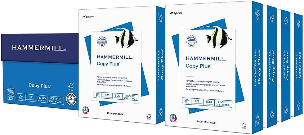 Hammermill Copy Plus 8.5 x 11 Copy Paper for Everyday Use