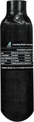 TUXING 4500Psi 13Cu in 220cc Carbon Fiber HPA Tank - Compact PCP Fill