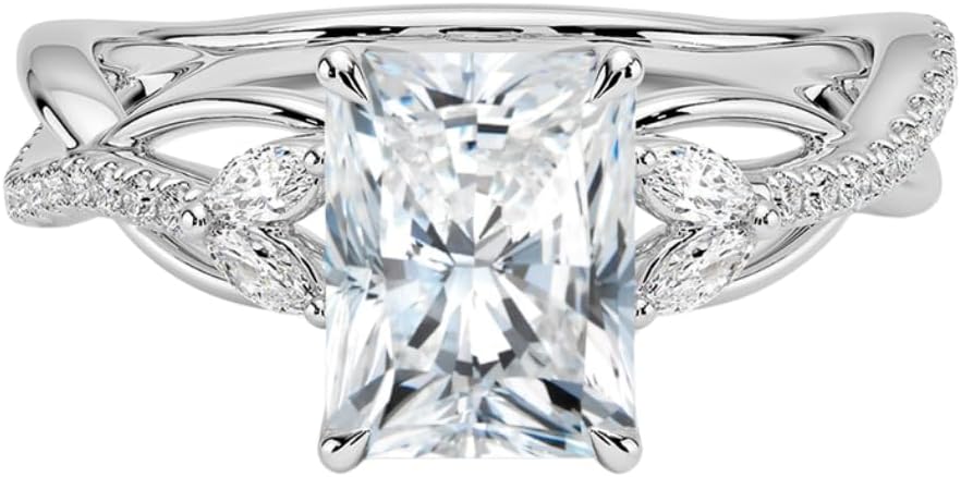 Stunning 1-3 CT Moissanite Engagement Ring for Lasting Love