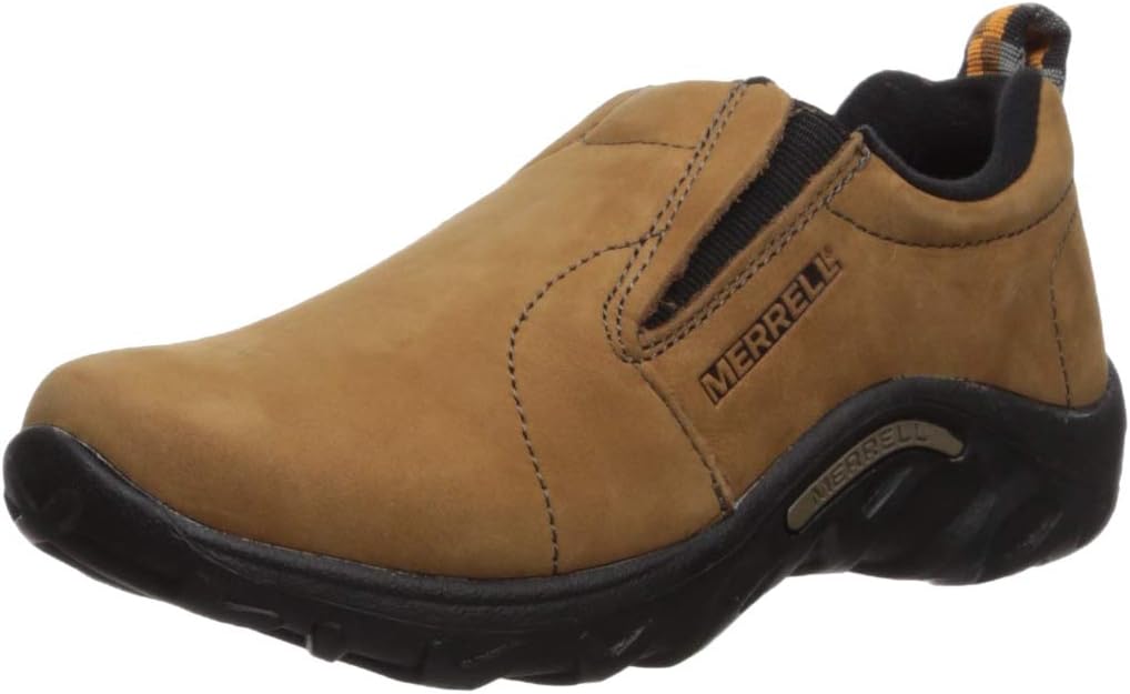 Merrell Jungle Moc Leather Kids: Slip-On Comfort and Traction