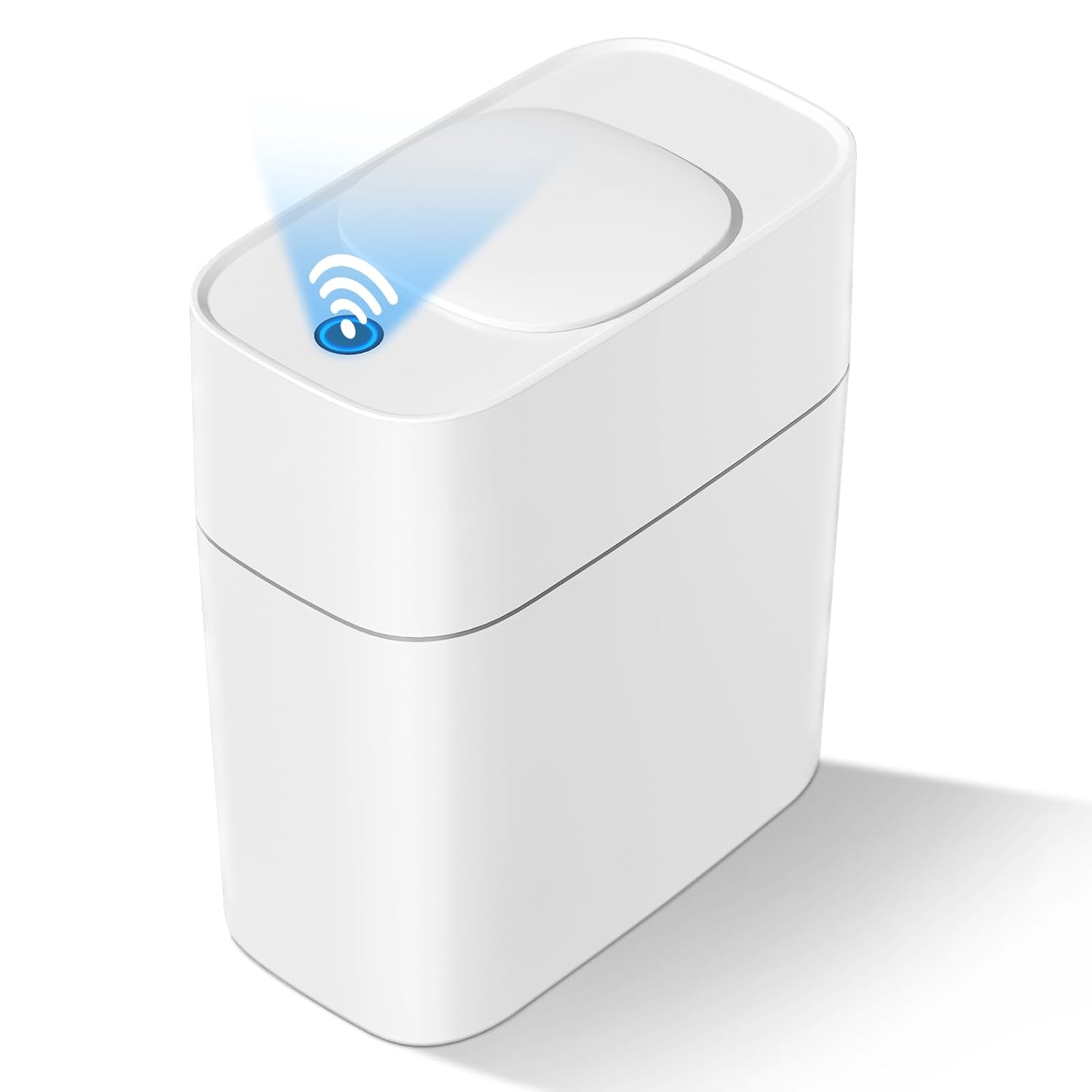 MOPALL Automatic Motion Sensor Bathroom Trash Can for Easy Use