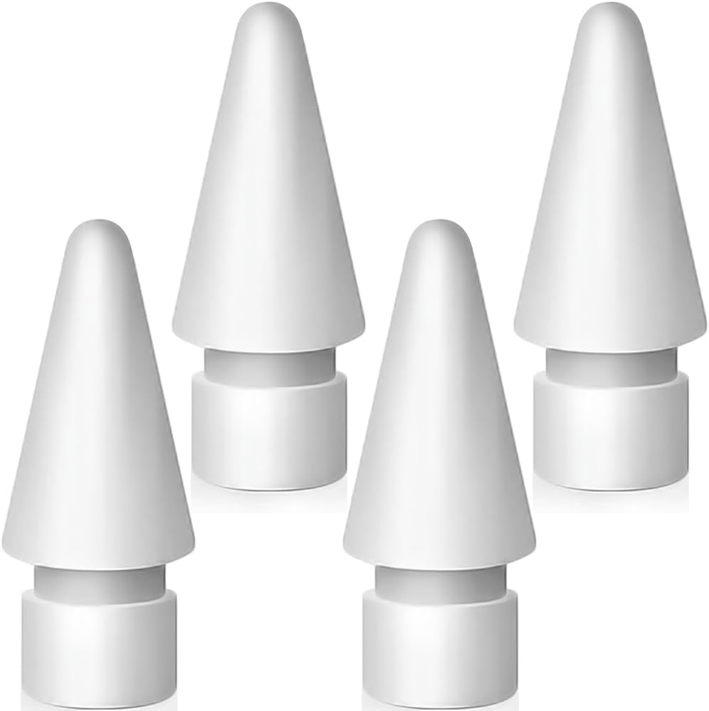 Premium 4-Pack Apple Pencil Tips by SIXFU