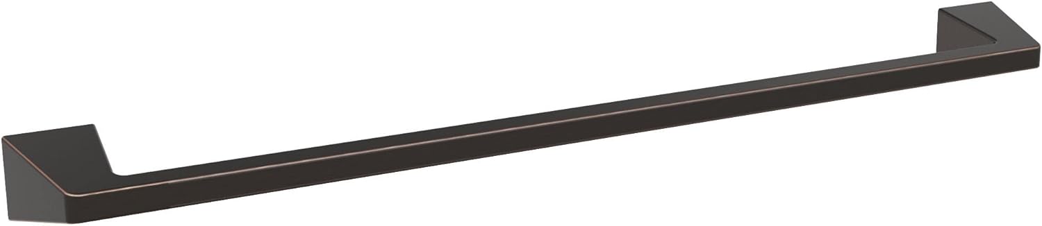 Amerock BH36004ORB Oil Rubbed Bronze Towel Bar for Modern Baths