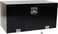 36 in Black Steel Truck Underbody Toolbox - Secure Heavy Duty Storage