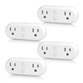 HBN Smart Plug 15A Dual Socket WiFi Smart Outlet - Remote Control