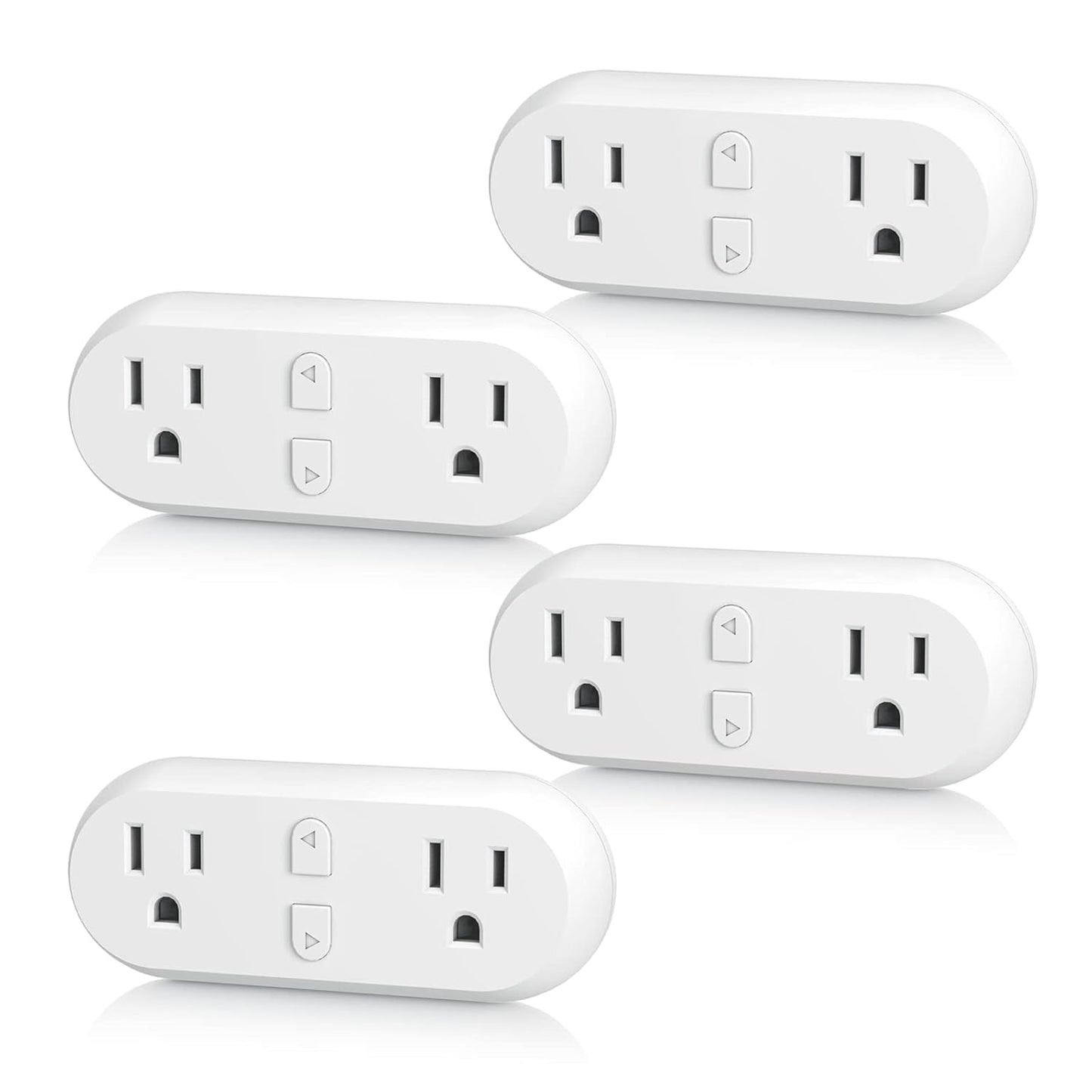 HBN Smart Plug 15A: WiFi & Bluetooth Dual Socket Outlet Extender