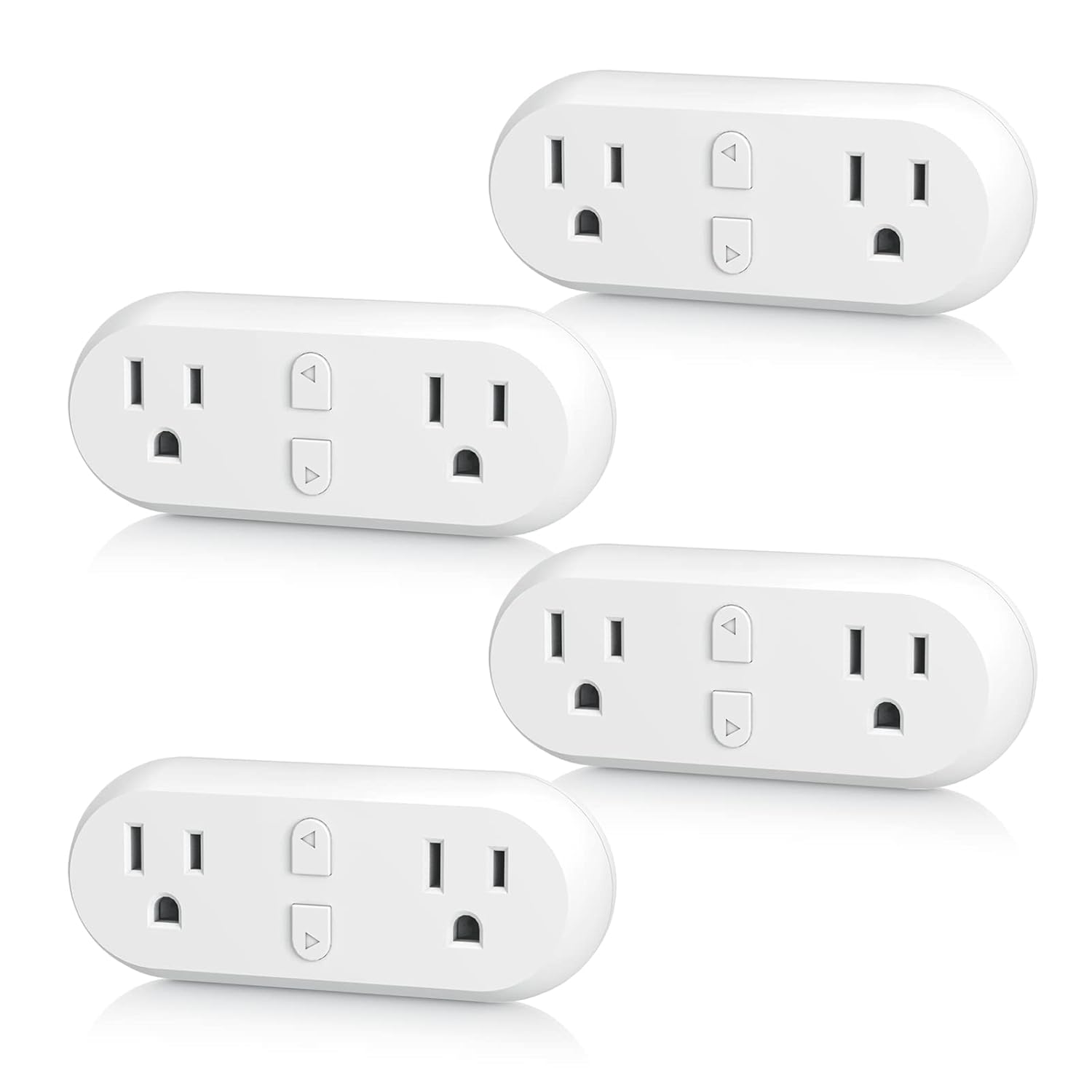 HBN Smart Plug 15A: WiFi & Bluetooth Dual Socket Outlet Extender