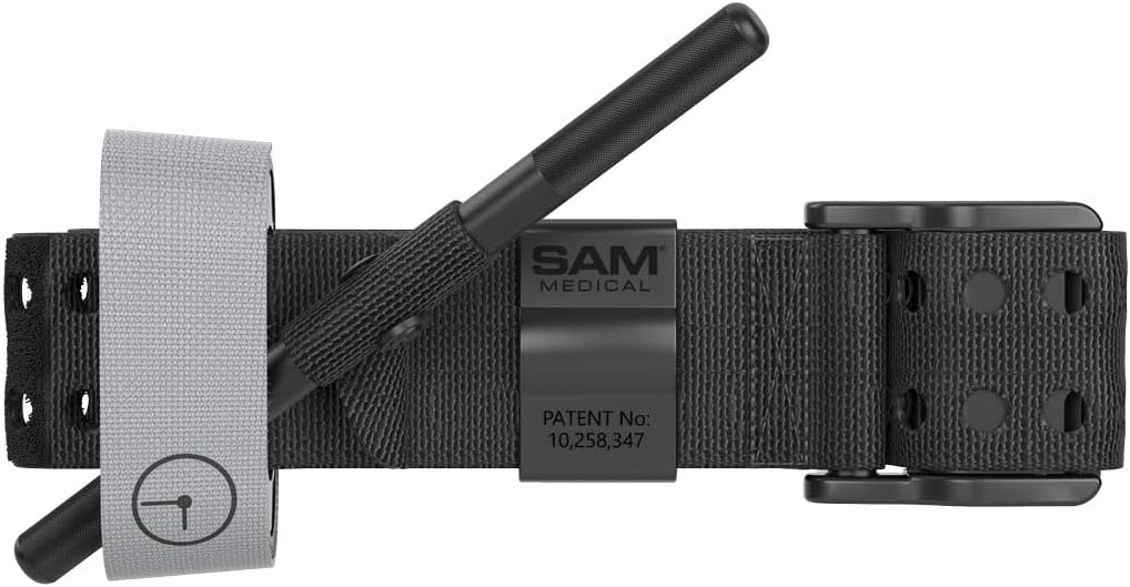 SAM XT Tourniquet Black with TRUFORCE Buckle Technology