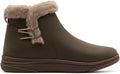Clarks Women's Breeze Fur Ankle Boot - Warm, Comfortable Winter Boot