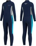 Seaskin Kids Wetsuit 2mm Front Zip Full Body - Warm Thermal