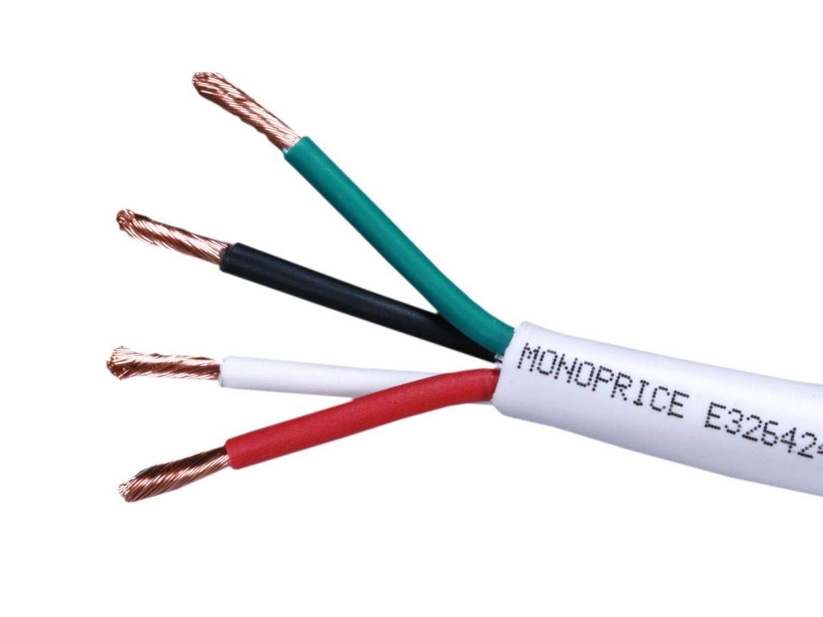 Monoprice 16 Gauge AWG CL2 Rated Speaker Wire for Home Audio
