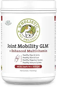 Wholistic Pet Organics Joint Mobility GLM for Dog Joint Health
