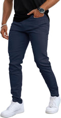 Mens Jeans Skinny Stretch Premium High Rise Colored Jeans - Stretch we