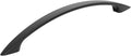 Arc 6-5/16 in Center-to-Center Matte Black Cabinet Pull - 25 Pack