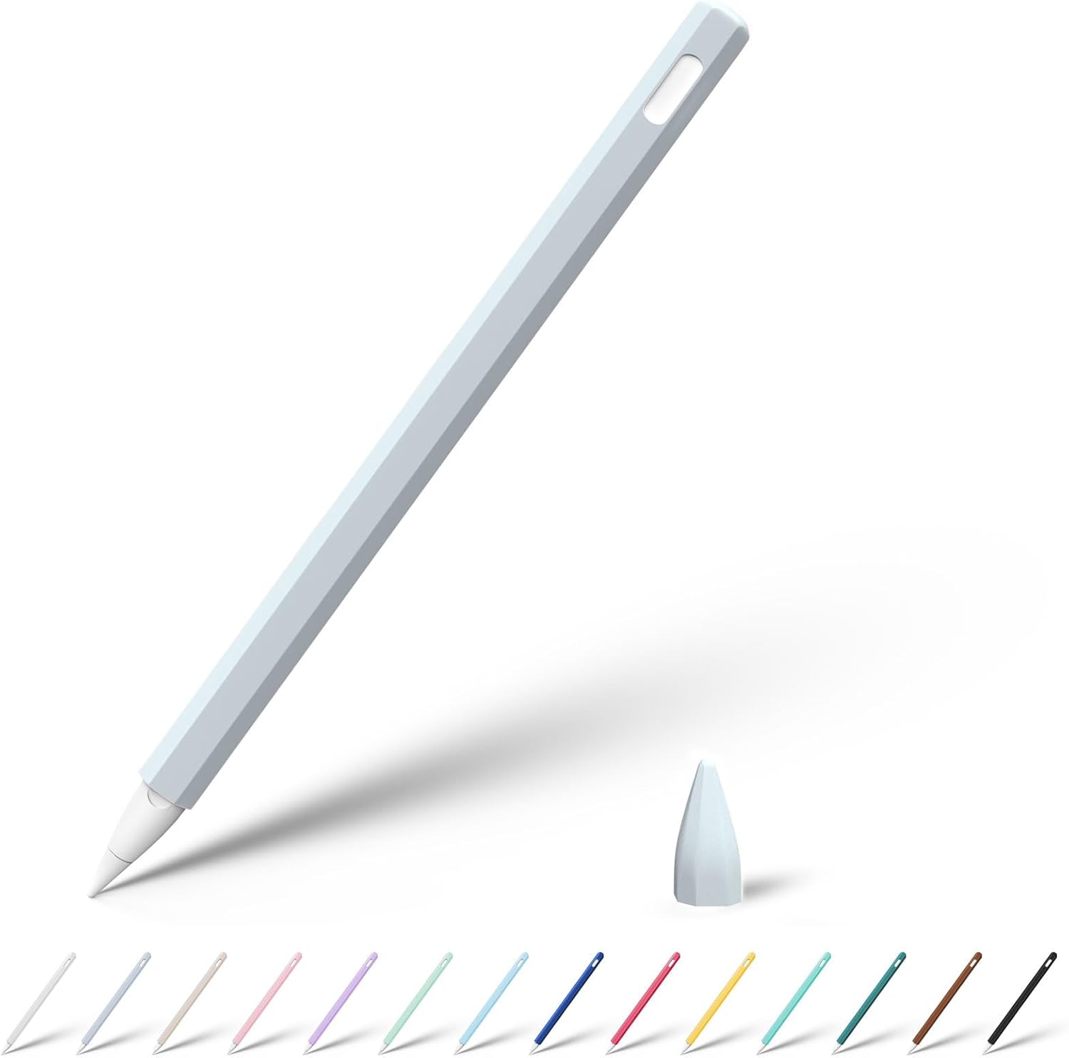 Apple Pencil Pro 2024 Case, Misty Grey - Enhanced Grip & Protection