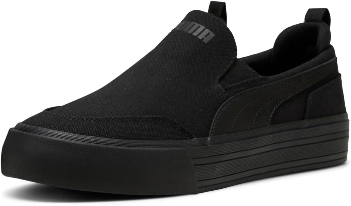 PUMA Mens Court Classic Vulc Slip on Shoes for Effortless Style