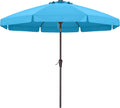 ABCCANOPY 11ft Scalloped Patio Umbrella - Stable Tilt and Crank