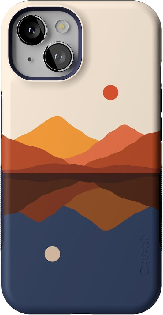 Casely iPhone 14 Case - Bold Protection with Day & Night Design