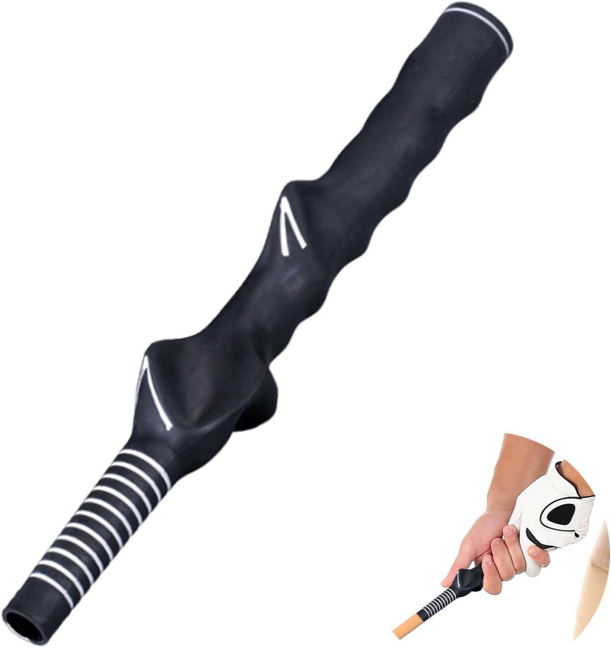 Improved Golf Swing with RH Training Grip