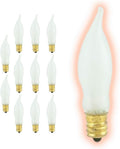GoodBulb 7W Candelabra Flame Tip CA6 Frosted 2700K - Decorative Soft