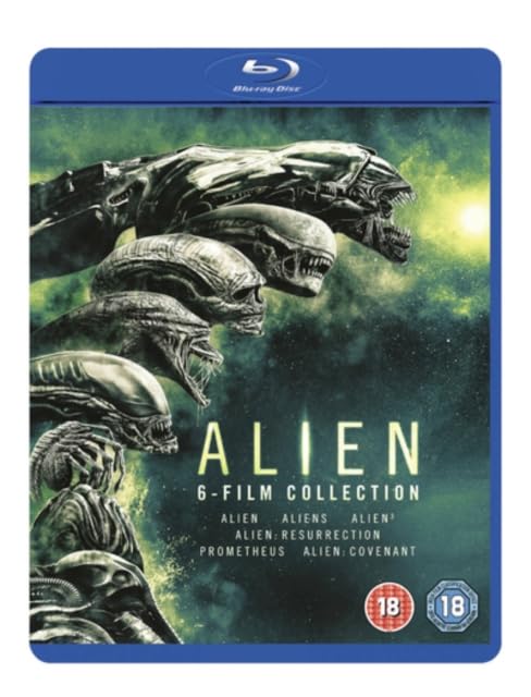 Alien: 6 Movie Collection Blu-Ray Set for Sci-Fi Enthusiasts
