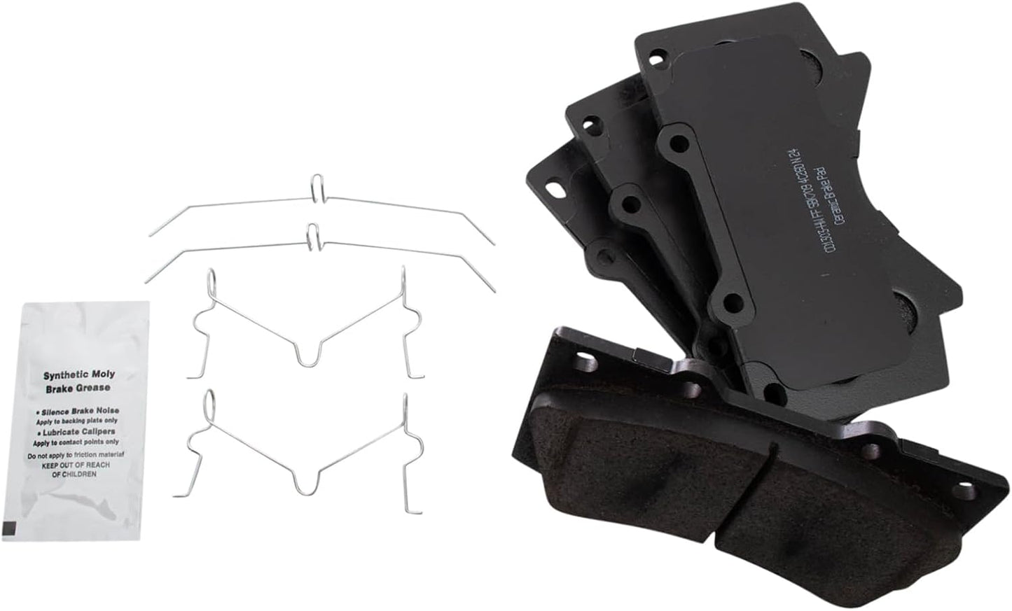 TRQ Front Brake Pads Ceramic for Lexus LX570 & Toyota Tundra