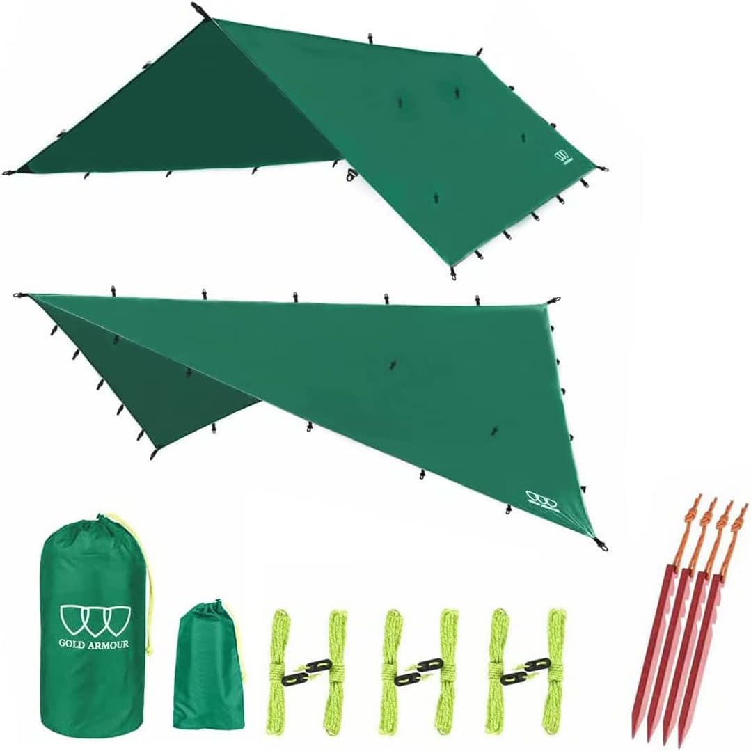 Gold Armour Rainfly Tarp Hammock: Premium Waterproof Canopy