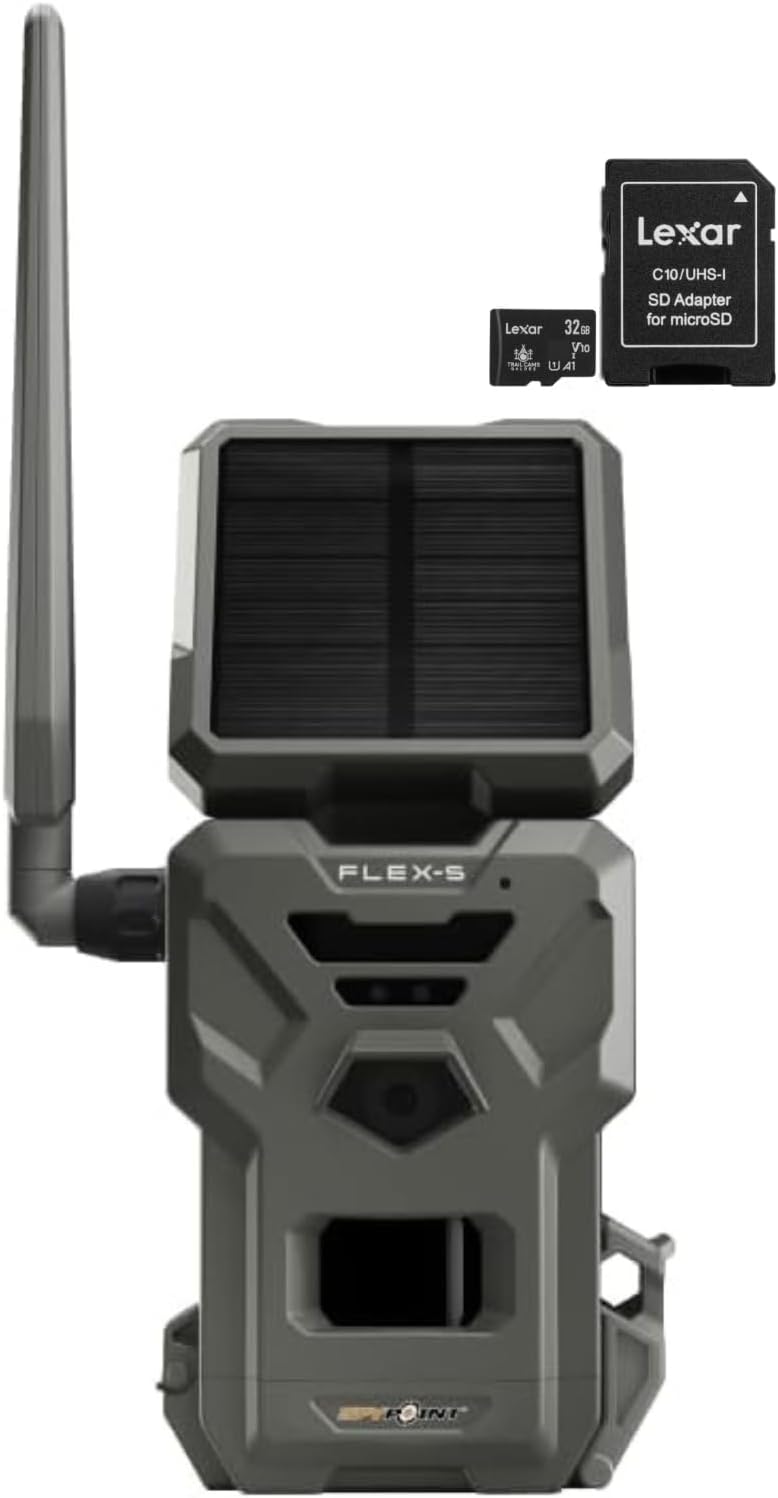SPYPOINT Solar Trail Camera, LTE Connectivity