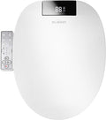 Upgrade Bidet Toilet Seat Round - Heated Seat, Warm Water Wash