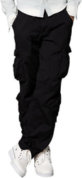 Match Men's Wild Cargo Pants - Durable 100% Cotton Regular Fit who