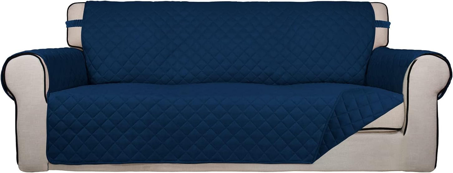 PureFit Reversible Quilted Sofa Cover for Pets and Kids