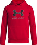 Boys' Rival Fleece Big Logo Print Fill Hoodie - Soft Cotton-Blend