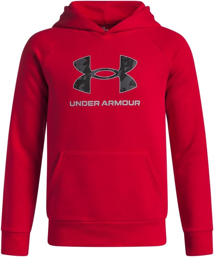 Under Armour Boys' Rival Fleece Hoodie for Ultimate Comfort
