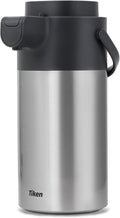 Tiken Airpot Coffee Dispenser with Pump - 135oz Thermal Carafe