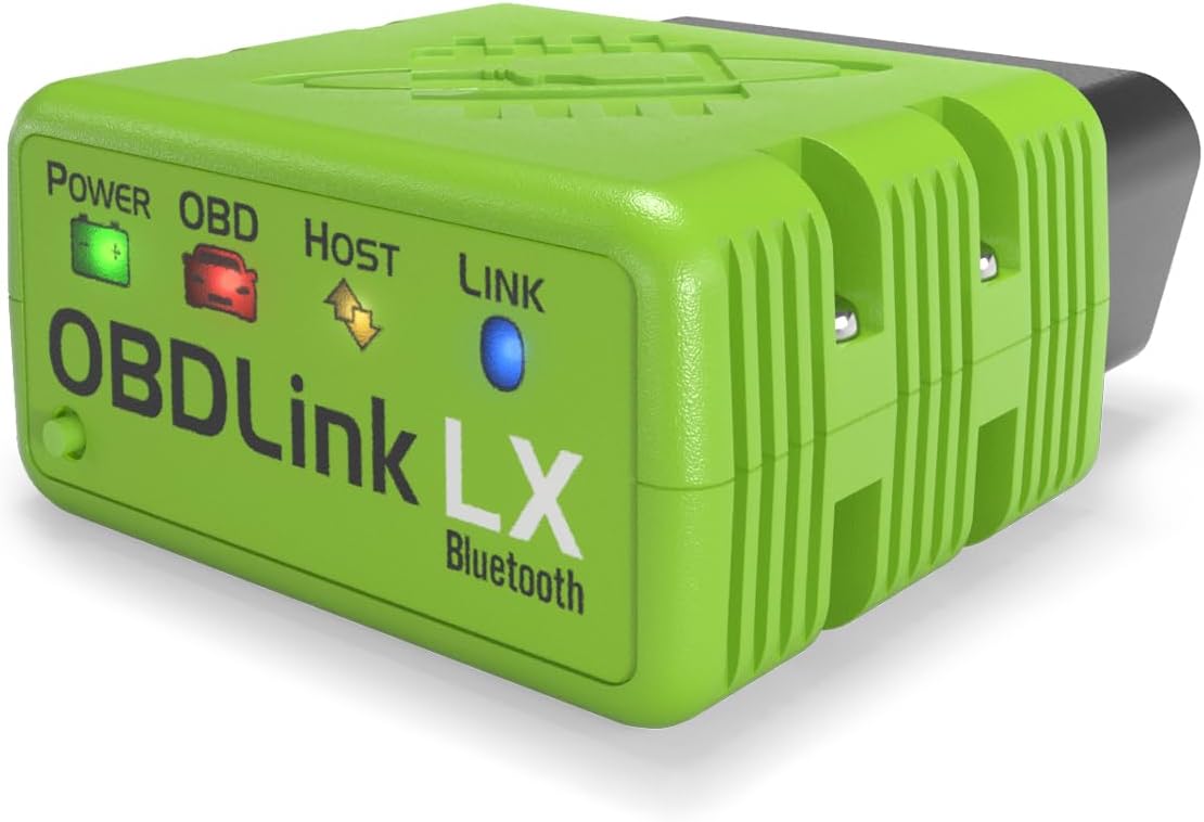OBDLink LX Bluetooth OBD2 Adapter for Fast Vehicle Diagnostics